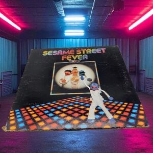 Sesame Street Fever Vinyl Record Saturday Night Fever Parody Robin Gibb